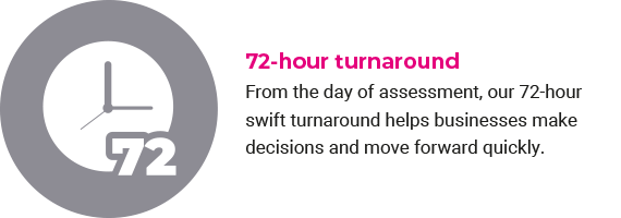 72 hour turnaround