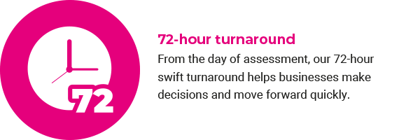 72 hour turnaround
