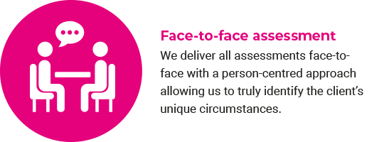 Face to face assessments