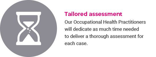 Tailored assessment