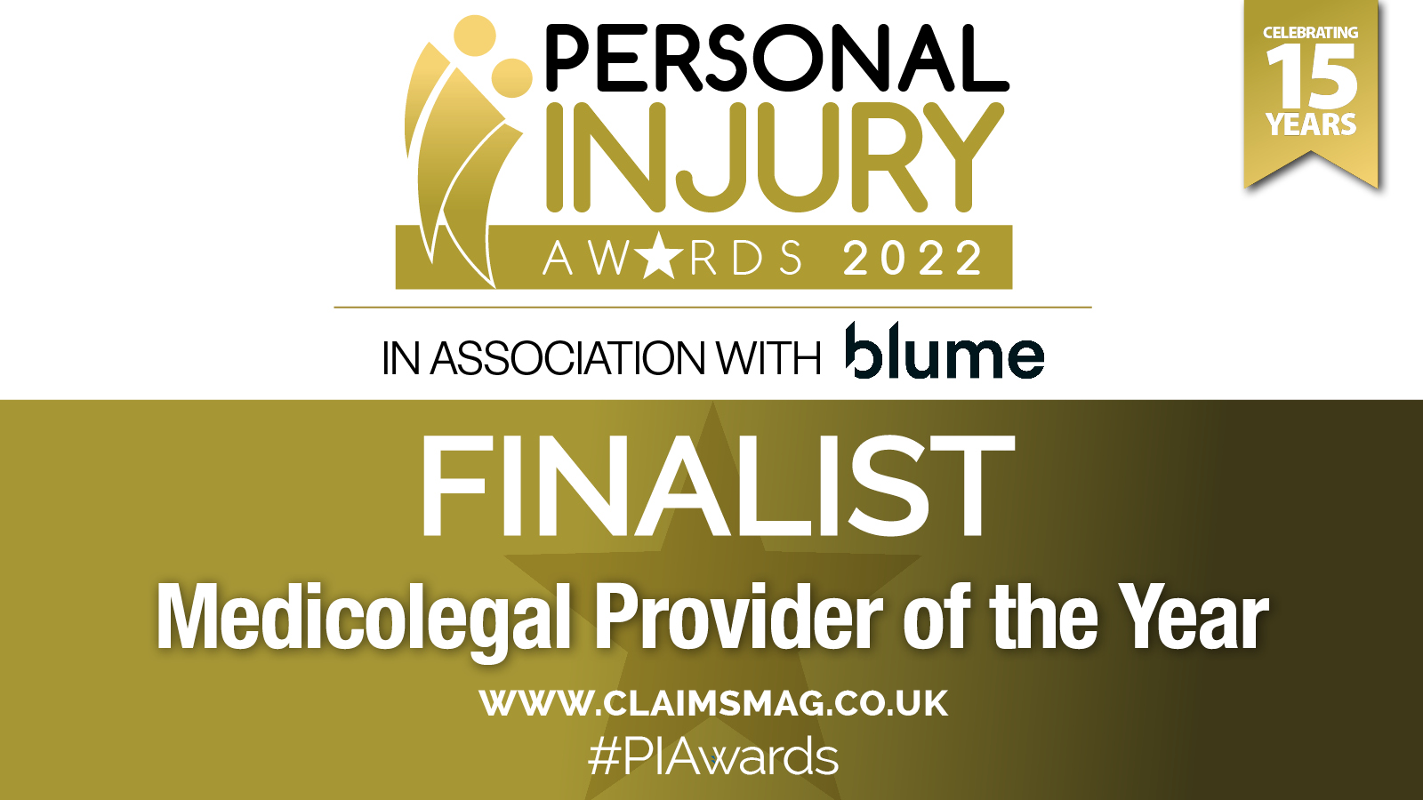 PI Awards 2022 Medicolegal Provider